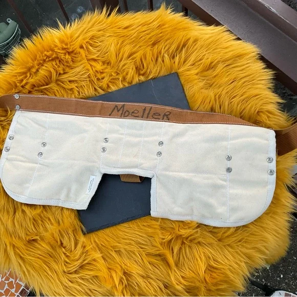 Bob Anderson Tool Master tool belt cream cotton canvas like new